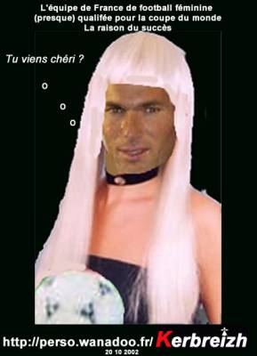 zidane au feminin